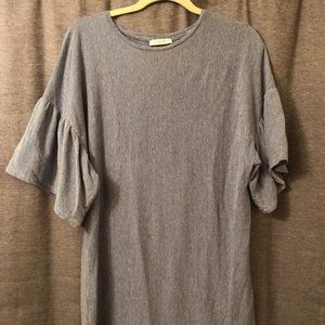 Zara Trafaluc bell sleeve top